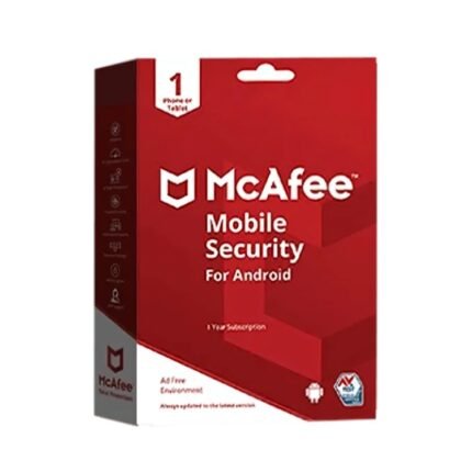 McAfee Mobile Security 1-Year / 10-Android/iOS