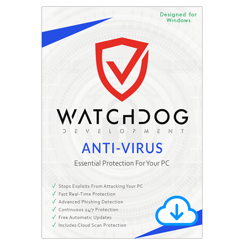 Watchdog Anti-Virus 1-Year / 3-PC