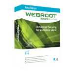 Webroot SecureAnywhere Antivirus 1-Year 3-Devices