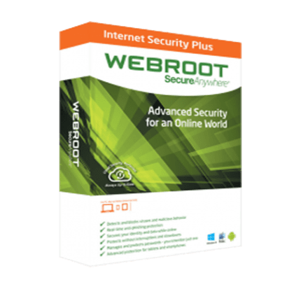 Webroot SecureAnywhere Internet Security Plus