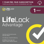 LifeLock Advantage by Norton - 1-Year / 1-Adult - USA