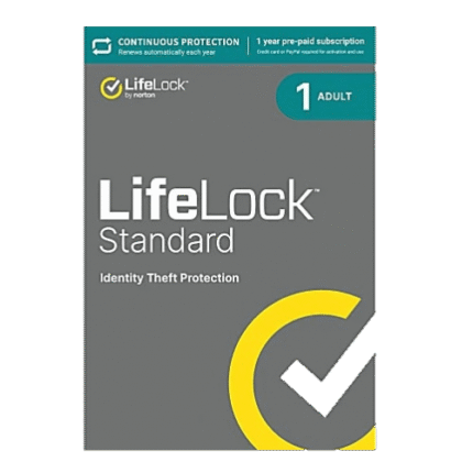LifeLock Standard by Norton 1-Year / 1-Adult - USA