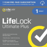 LifeLock Ultimate Plus by Norton 1-Year / 1-Adult - USA