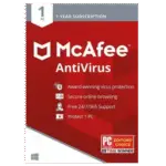 McAfee AntiVirus 3-Year / 1-PC