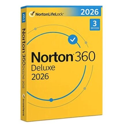 Norton 360 Deluxe 2026 – 1-Year / 3-Device – USA/Canada