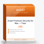 Avast Premium Security for Mac – 1 Year – 1 Mac (Digital License)