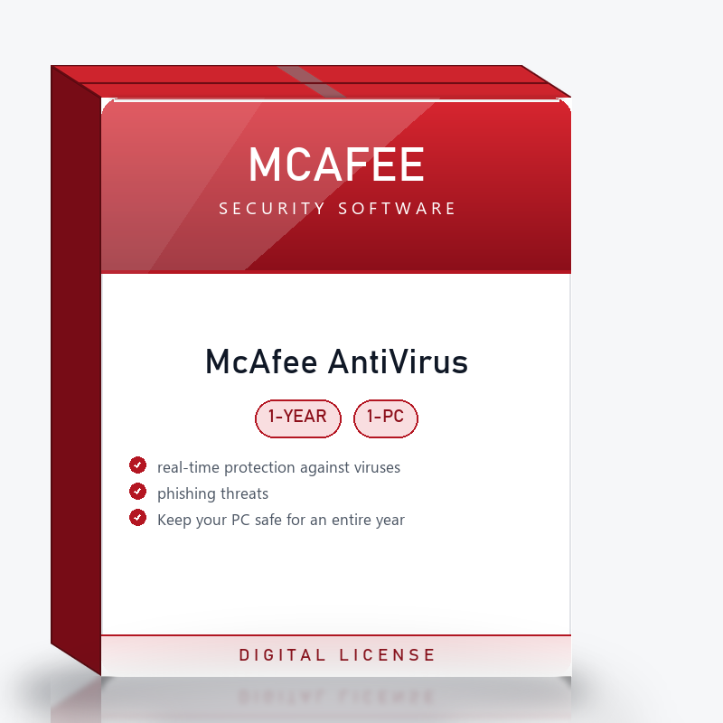 17038-mcafee-antivirus-1.png McAfee AntiVirus - 1-Year / 1-PC (Digital License) - Image 1