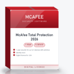 McAfee Total Protection 2026 - 1-Year / 5-Device
