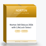 Norton 360 Deluxe 2026 with LifeLock Select 1-Year / 5-Device